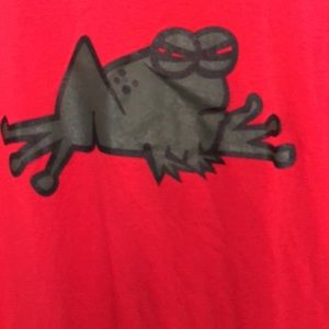 🐸 TShirt red so soft Size 2XL no faults
